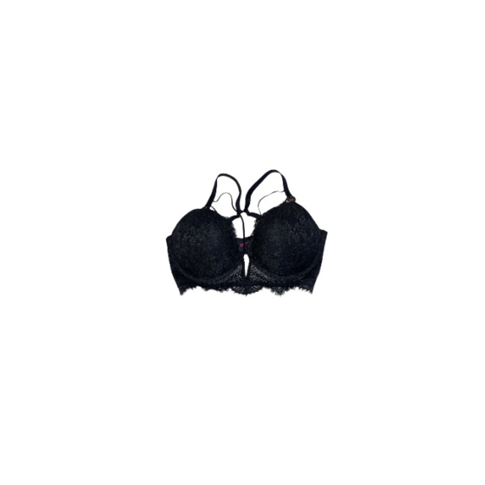 🆕 La SENZA “Beyond Sexy” Black Lace Push Up Bra - Women’s Size 38D / D38
